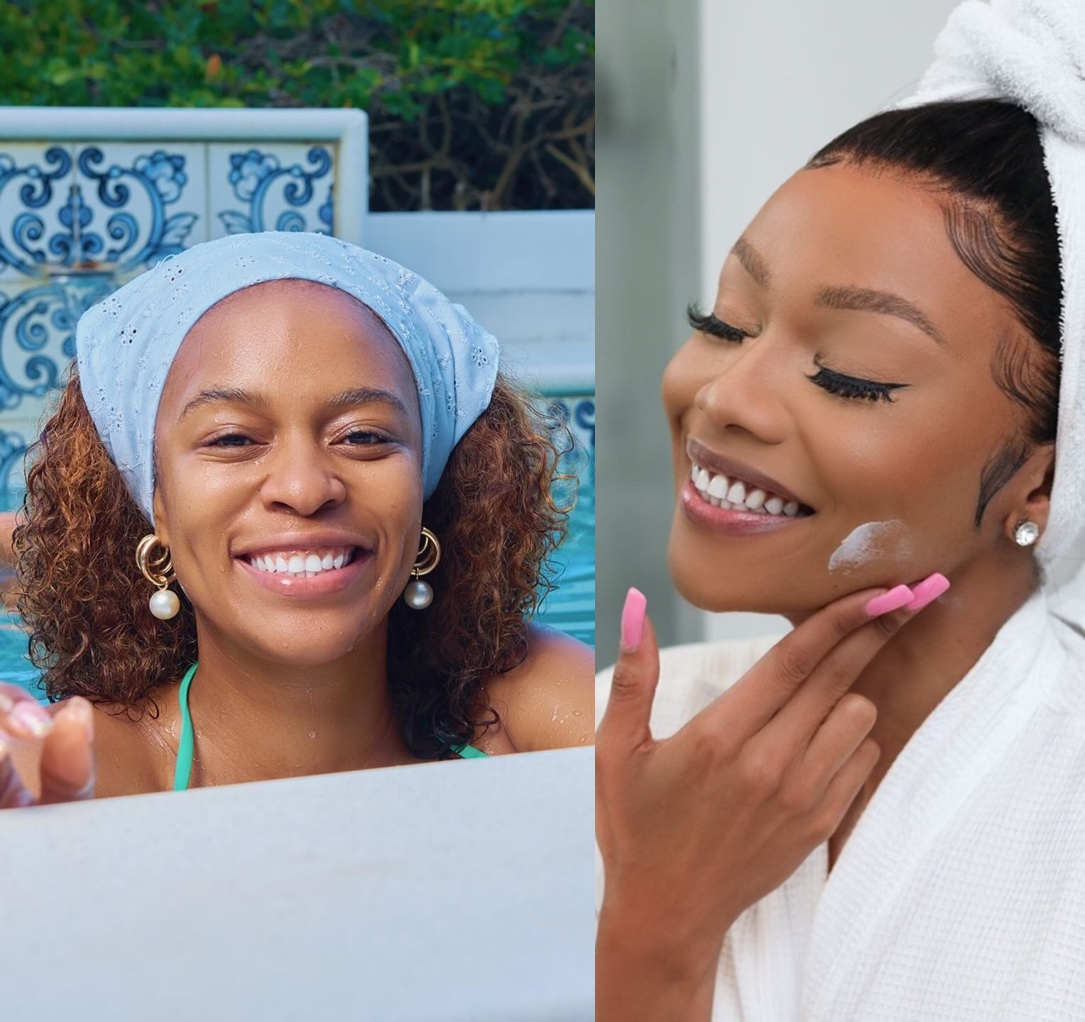 Bonang under fire as beautiful photos of Nomzamo Mbatha without makeup surface