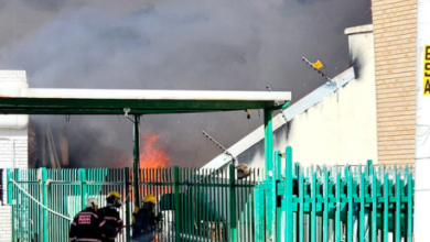 Factory workers escape building fire in Durban