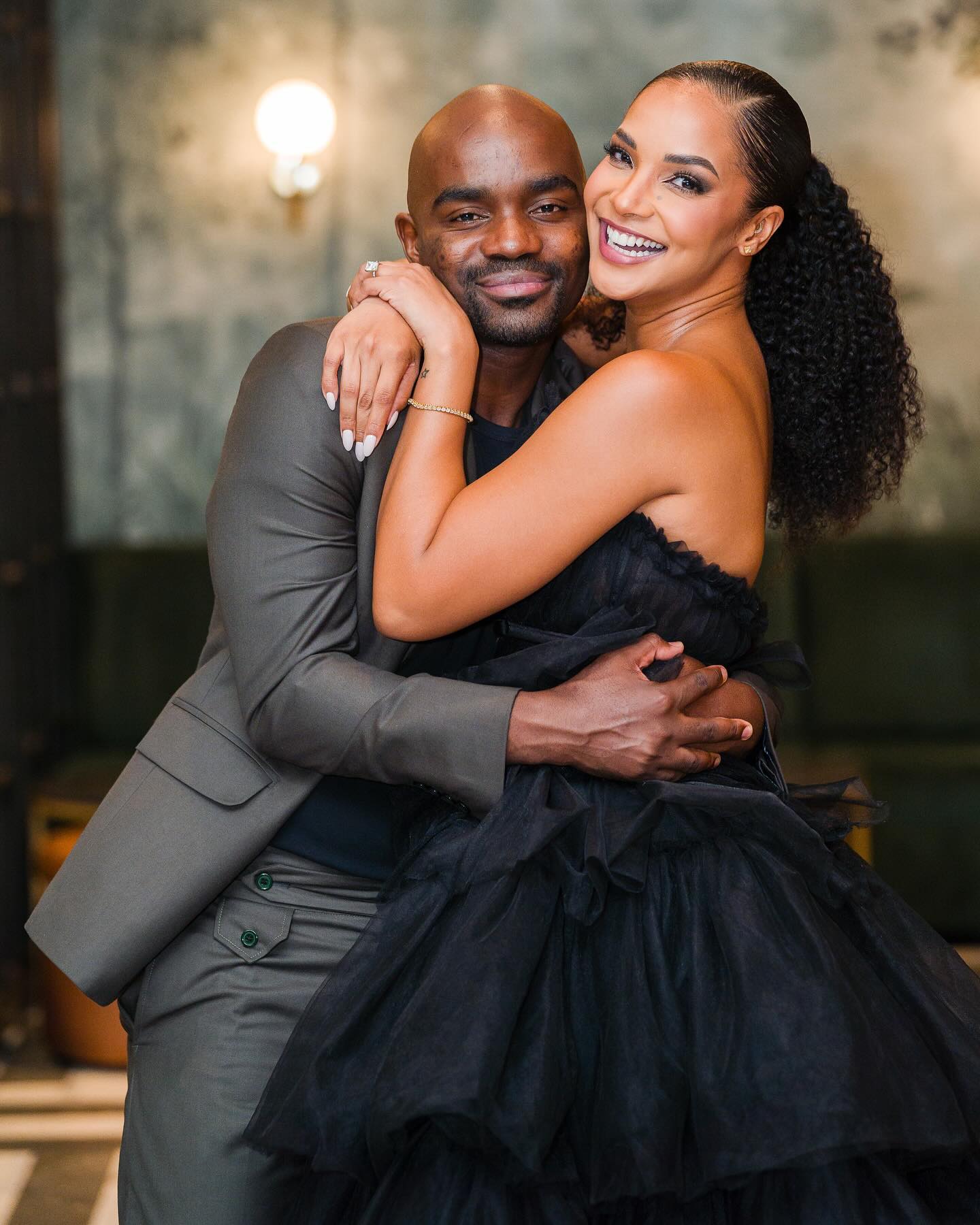 Liesl Laurie throws a surprise graduation party for her husband, Musa
