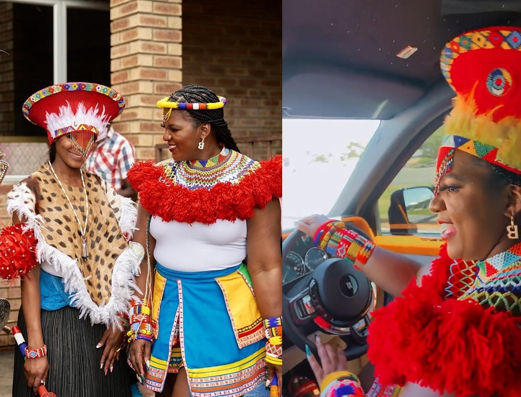 MaMkhize goes to get her Makoti with a Rolls Royce