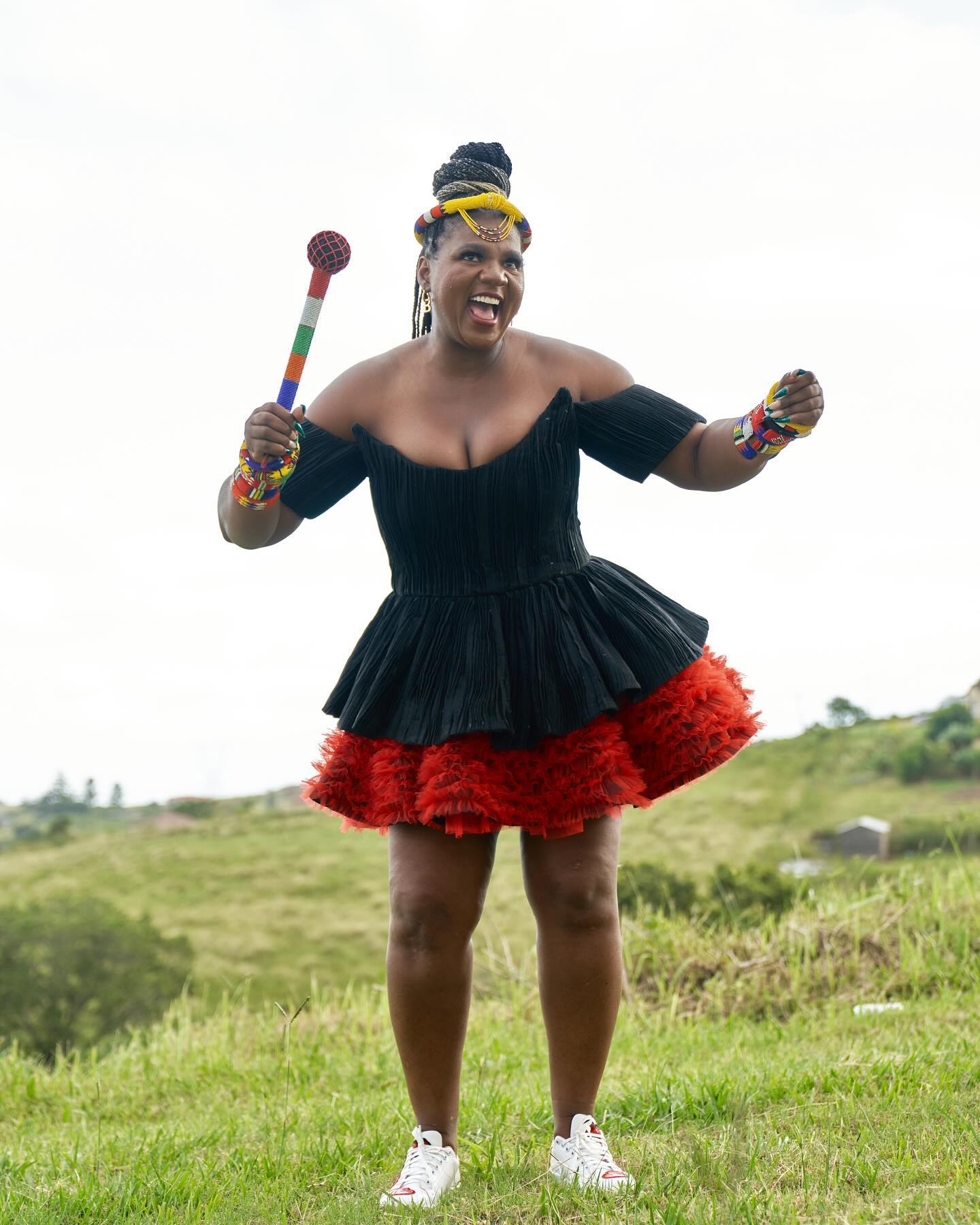 Shauwn Mkhize (MaMkhize) welcomes her Makoti in style
