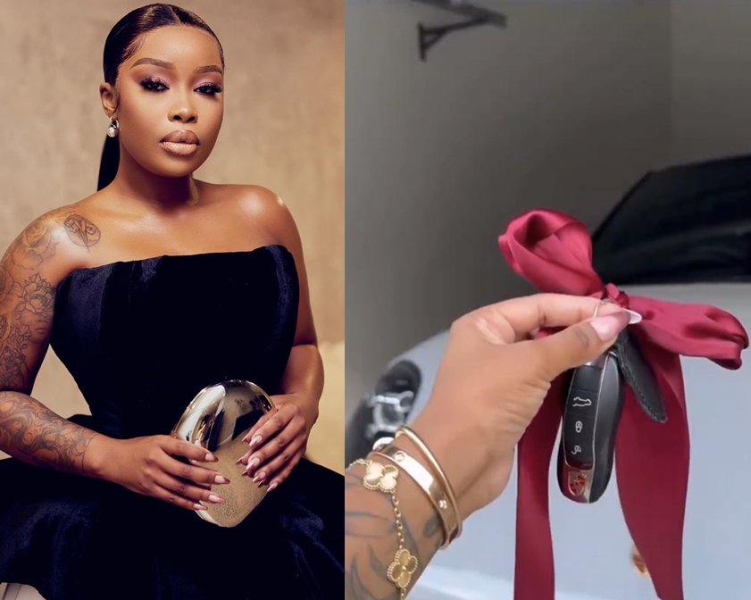 Sithelo Shozi upgrades to a bigger Porsche, her source of income questioned