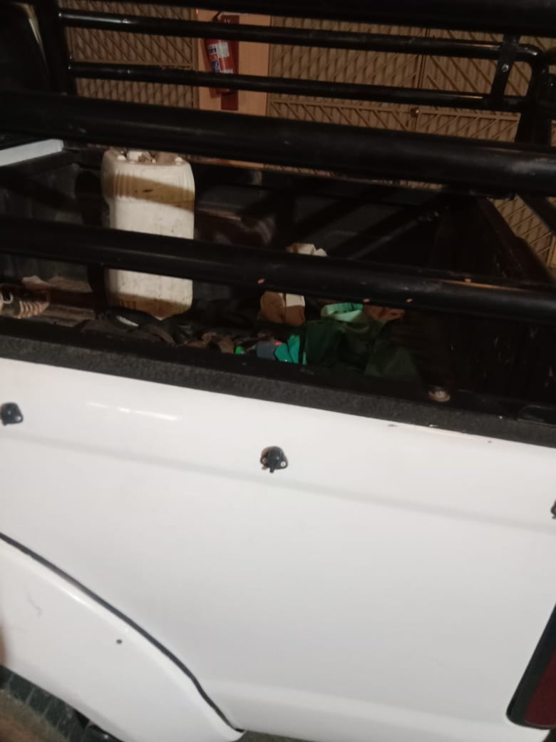 Correctional Services official arrested for illegal mining, Zimbabwean-registered bakkie seized