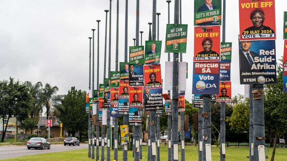 Eskom warns political parties about placing posters on its infrastructure
