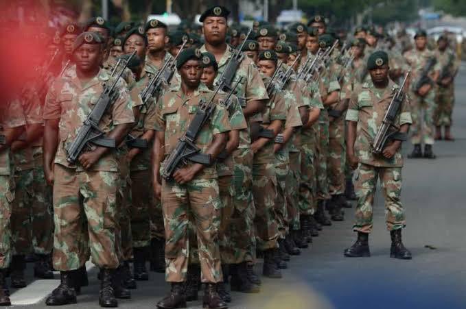 SANDF troop