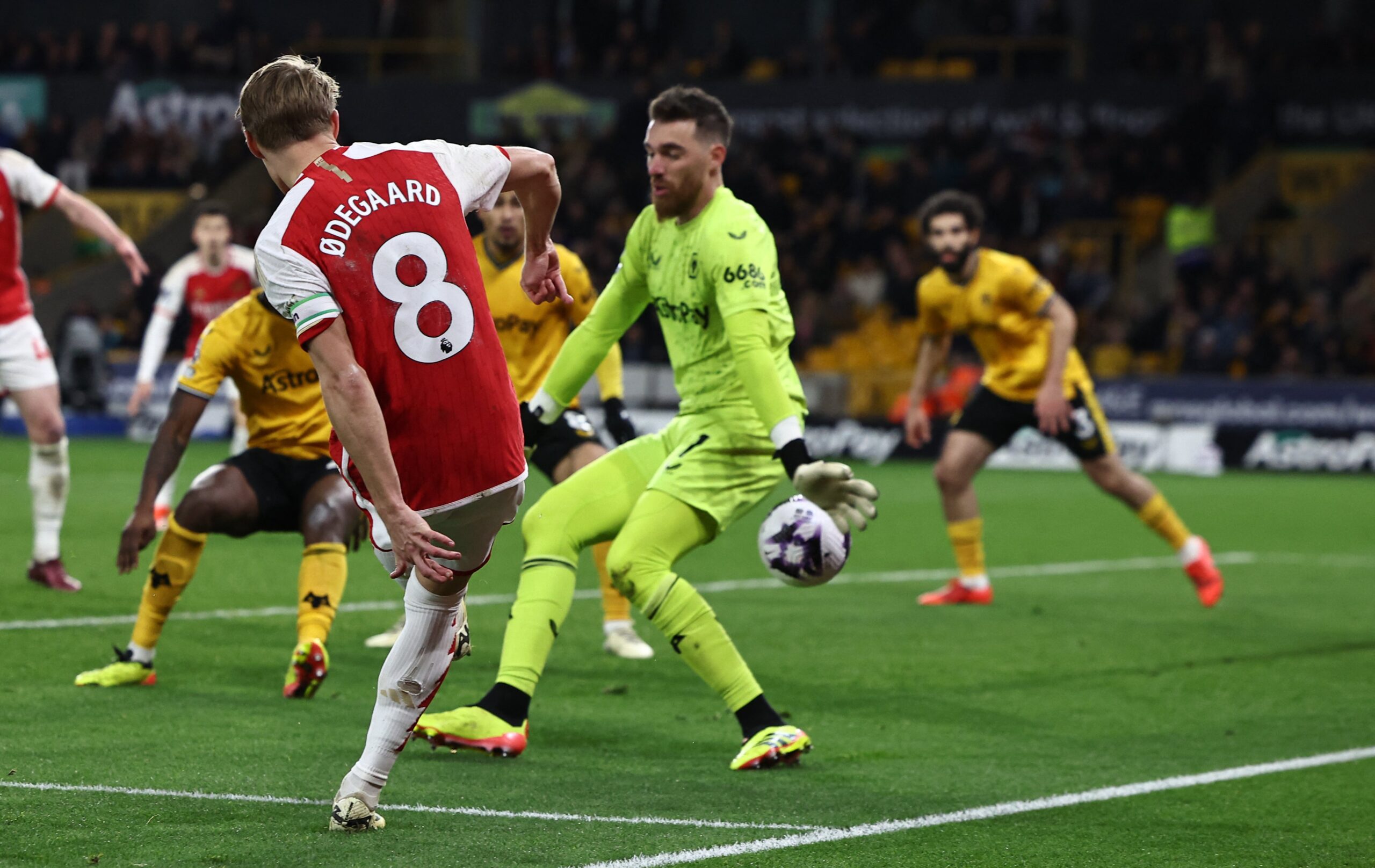 Wolverhampton Wanderers 0 - 2 Arsenal