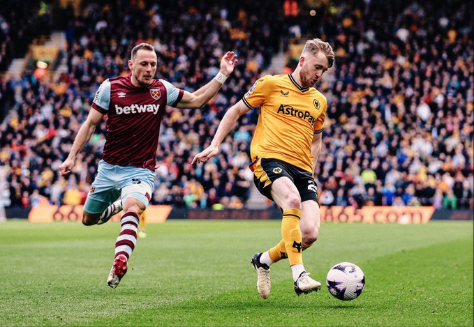 Wolverhampton Wanderers 1 - 2 West Ham United