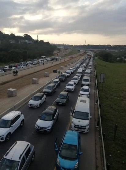 Durban taxi protest