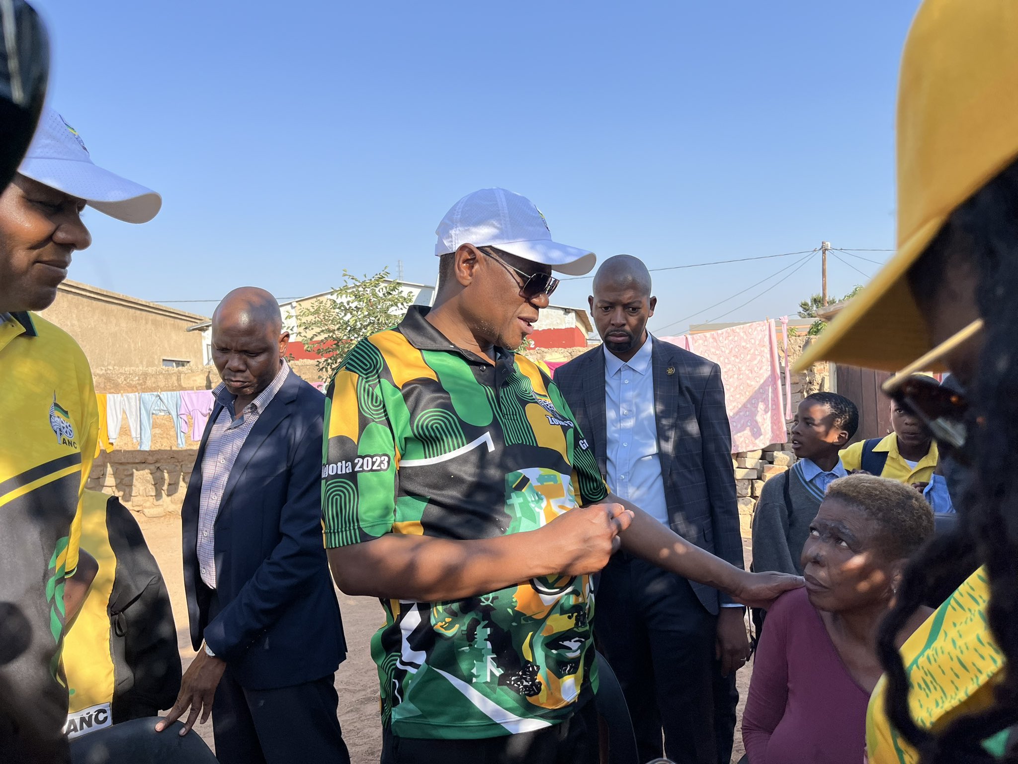 Paul Mashatile pleads with drought-stricken Hammanskraal community for another 30 years to deliver services