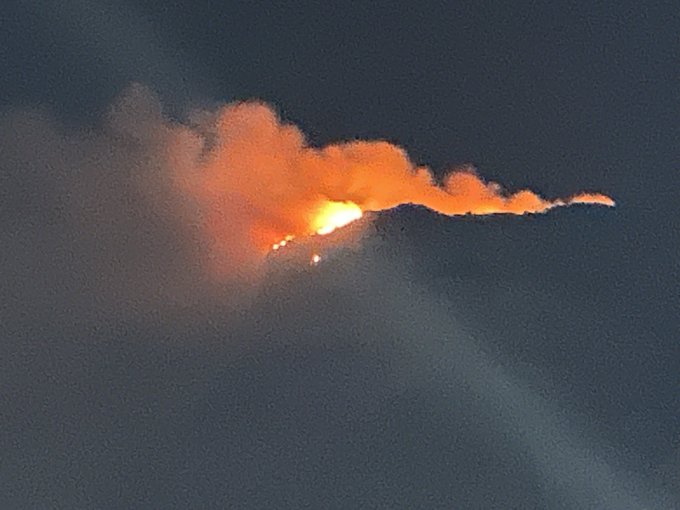 Skeleton Gorge fire