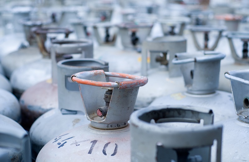 gas bottles
