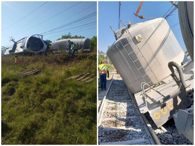 trains collide in KZN