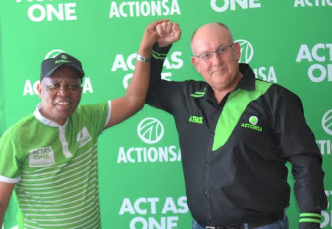 Athol Trollip and Herman Mashaba