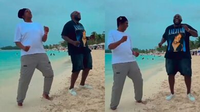 DJ Maphorisa and Oskido take the 'Manzi Nte' dance challenge to Bahamas