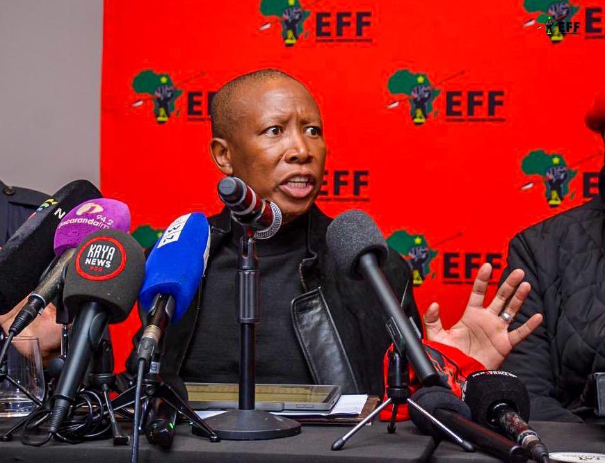EFF rejects ANC's Government of National Unity