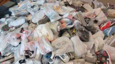 Fake branded sneakers & clothes worth R1.3 million intercepted at the Mozambique border
