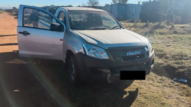 Isuzu bakkie stolen in Limpopo found in Ekurhuleni idling with no one inside