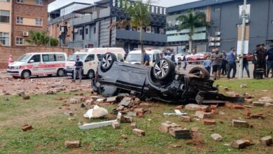 Man plunges to his death after crashing through Durban mall wall