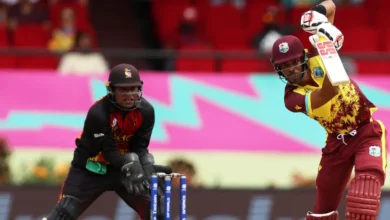 West Indies beat Papua New Guinea by five wickets