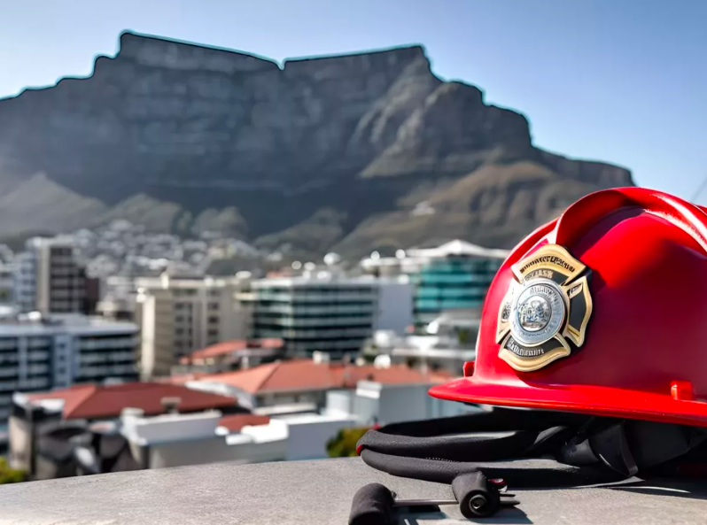 City of Cape Town firefighter