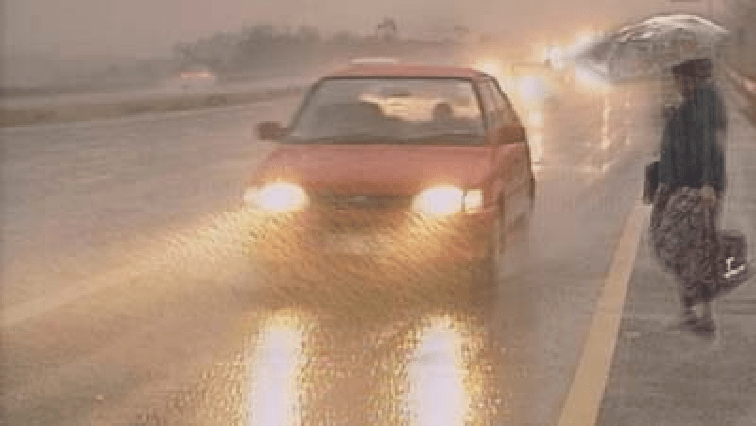 heavy rain
