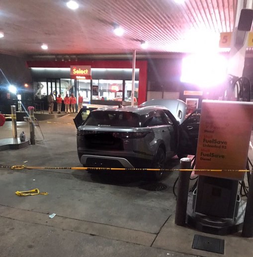 Suspect caught with body of woman in stolen car