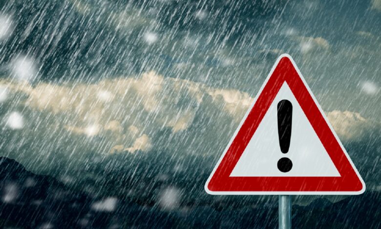 Weather warning