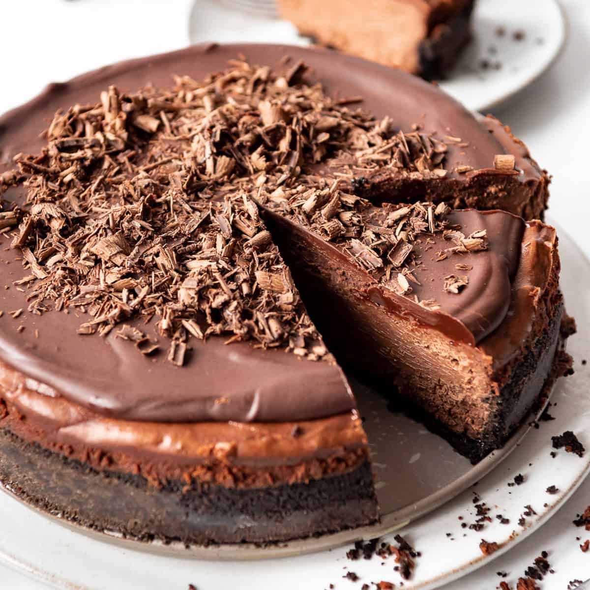 chocolate cheesecake