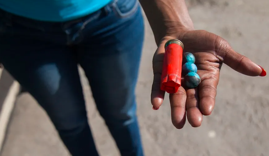 rubber bullets