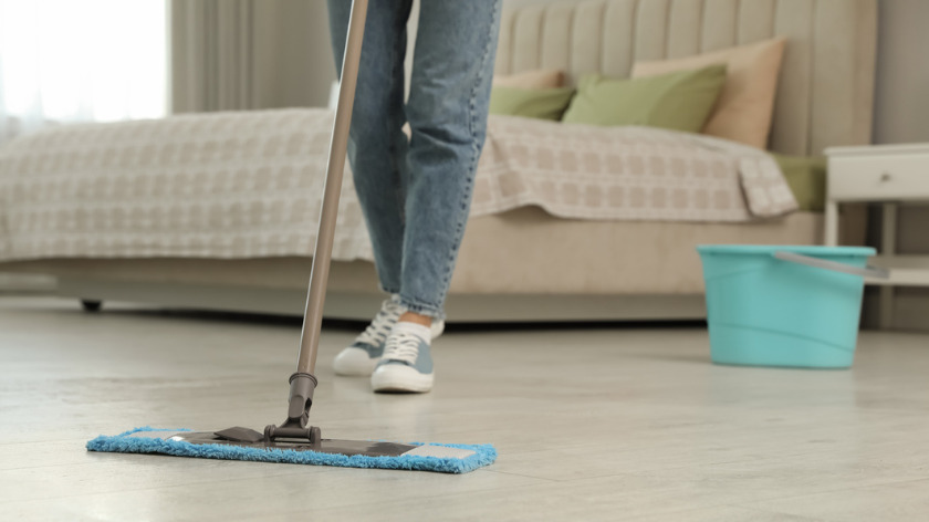 How cleaning the room