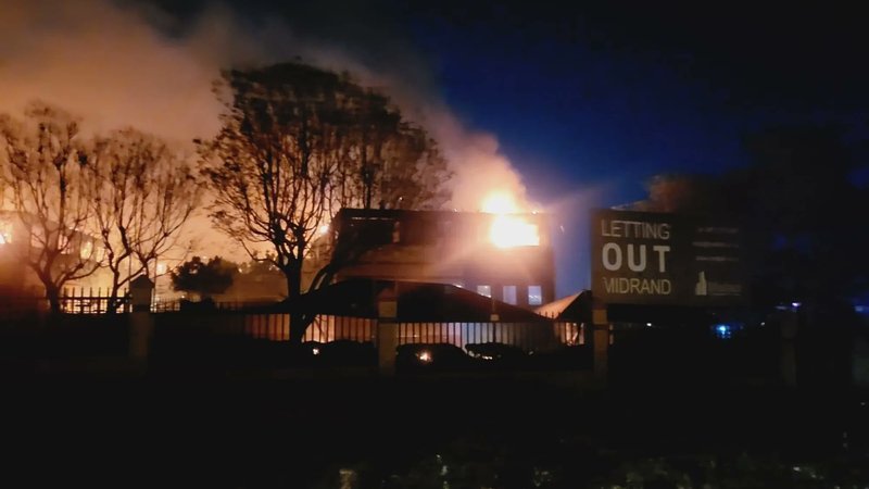 Midrand complex fire