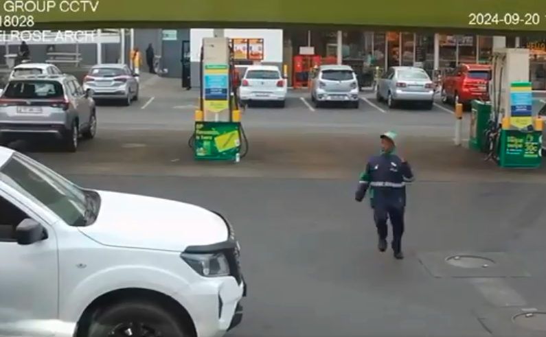 Petrol attendant risks life to save possible hijacking victim