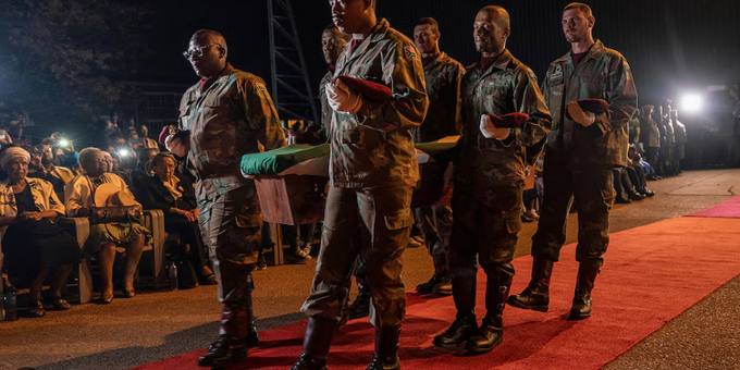 Remains of ex-liberation fighters who died in exile returned to South Africa