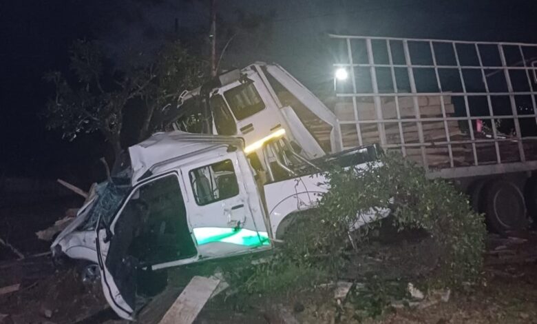 Truck crashes into a yard in Pietermaritzburg