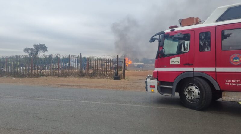 cylinders explode in Eikenhof