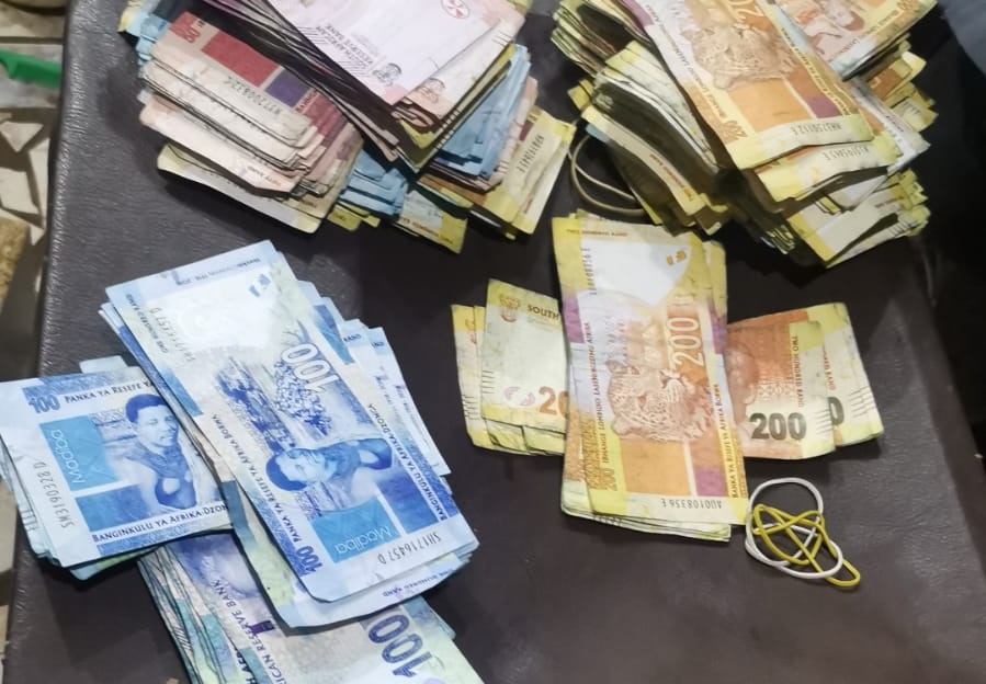 Husband & wife arrested with dye-stained cash linked to ATM bombings