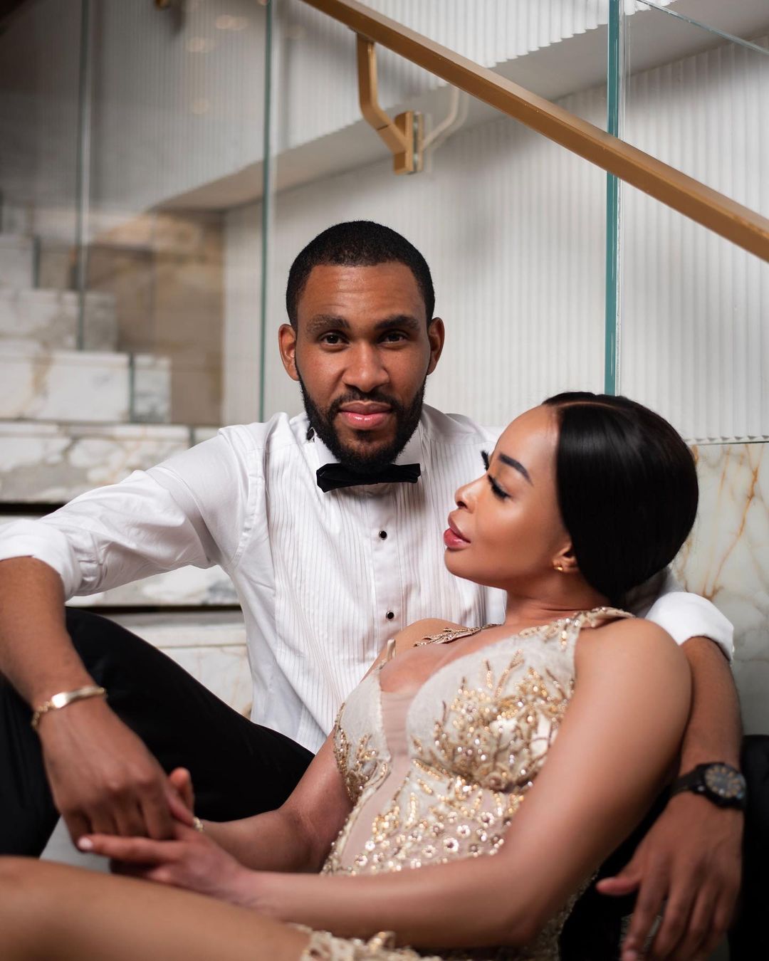 Kudzai's sweetest birthday message to his wife Khanyi Mbau as she turns 39