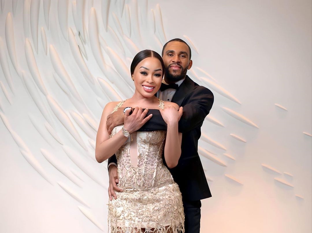 Kudzai's sweetest birthday message to his wife Khanyi Mbau as she turns 39