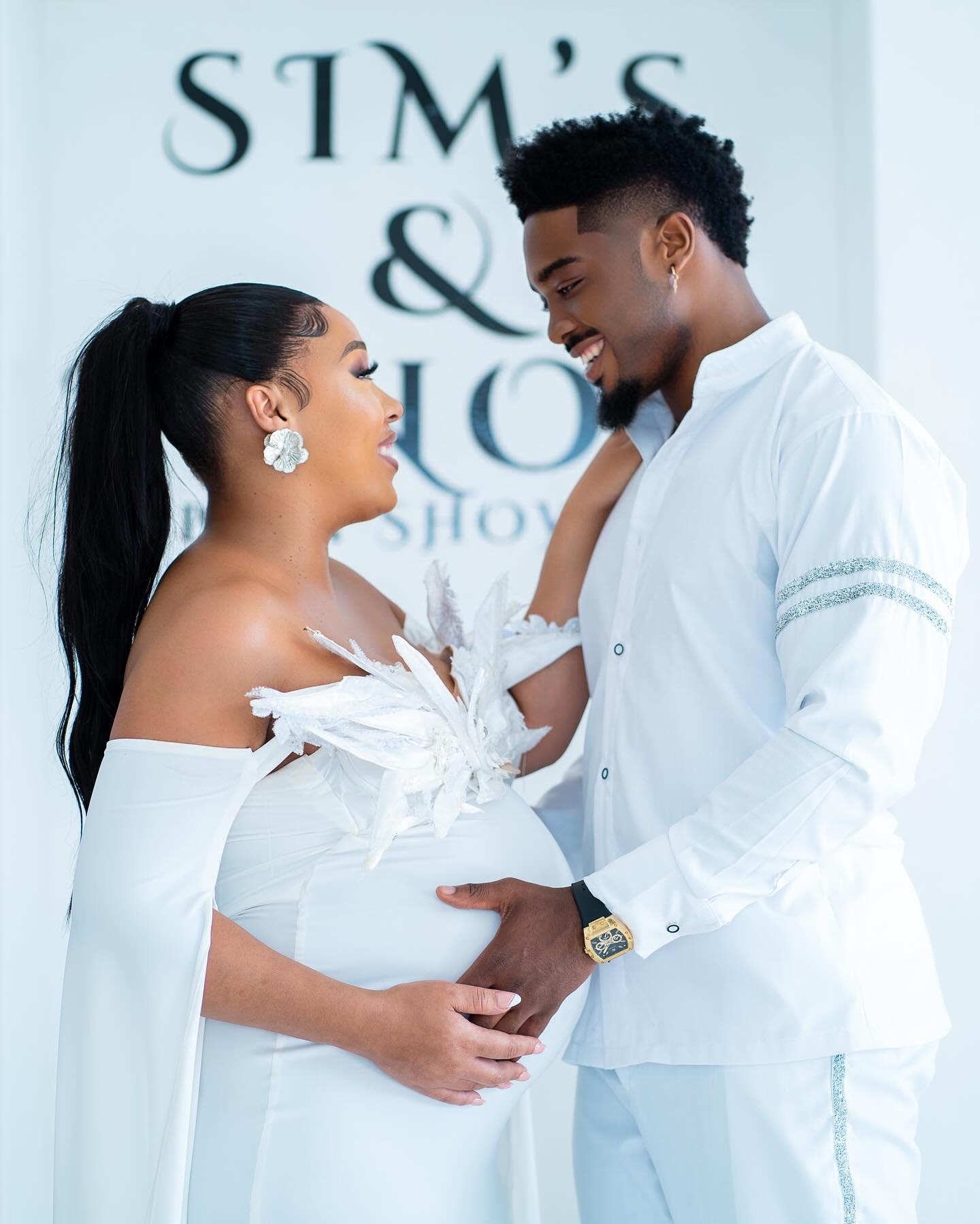 Simz Ngema’s baby daddy, Tino