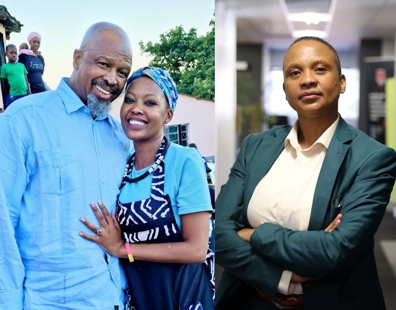 Sello Maake KaNcube's wife Pearl