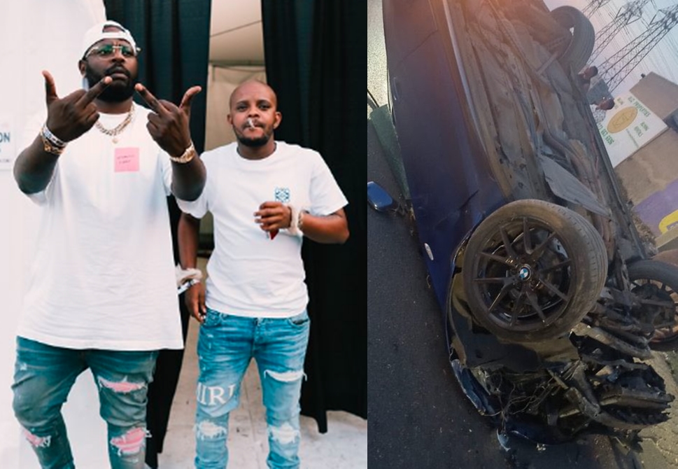 Kabza De Small and DJ Maphorisa reportedly involved in a car accident