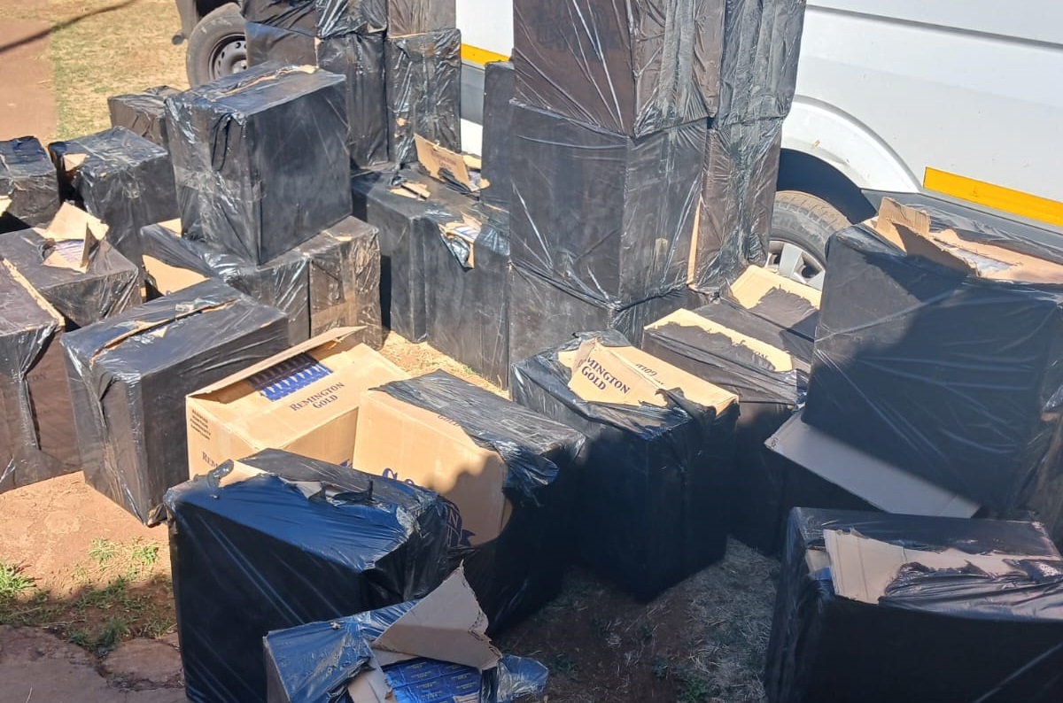 Over R500,000 worth of counterfeit Remington Gold cigarettes seized & two arrested