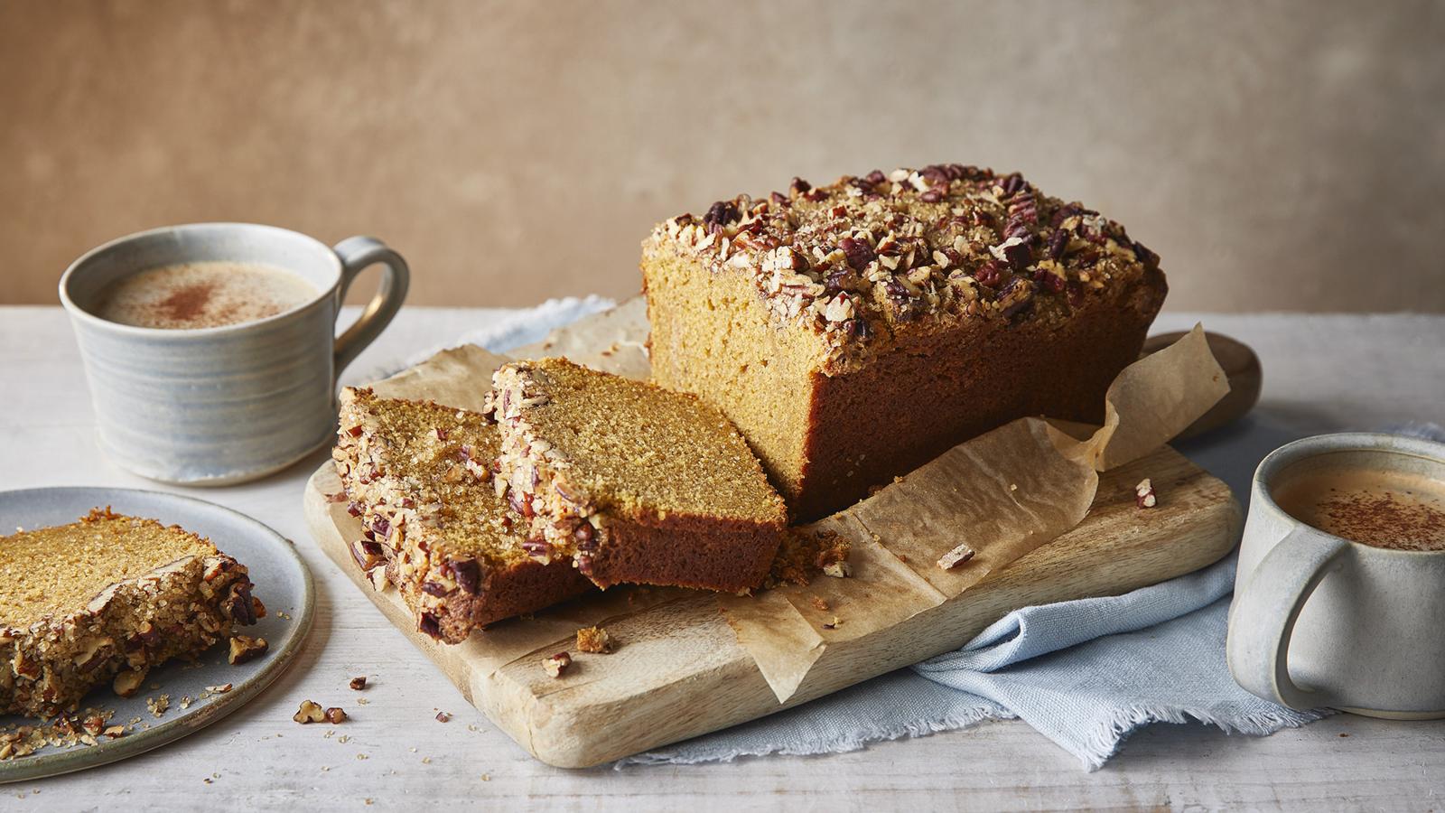 Pumpkin spice loaf cake