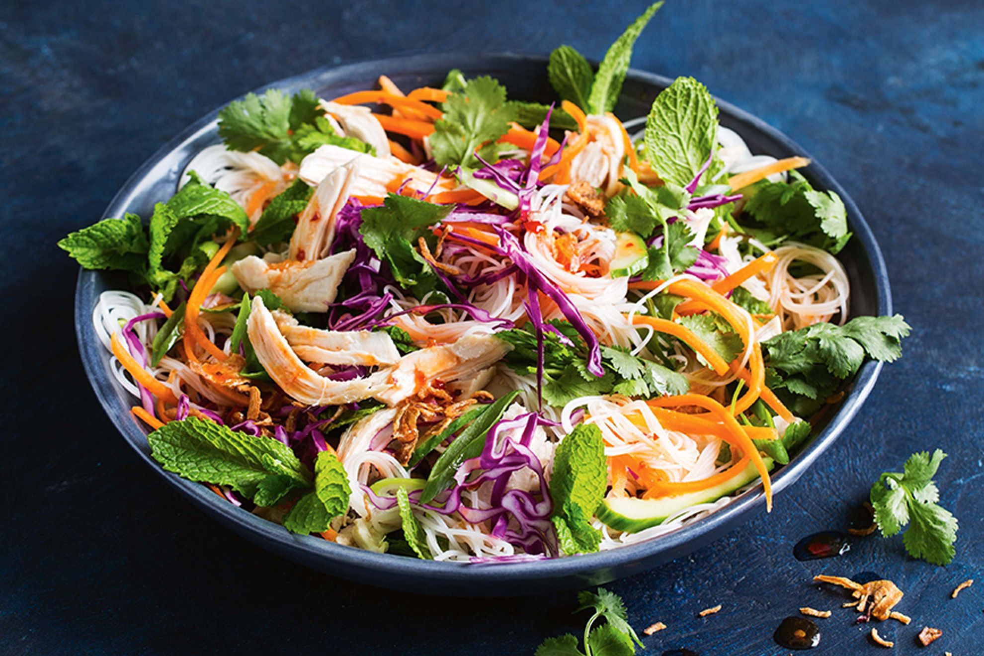 Shredded Thai Chicken Salad Recipe