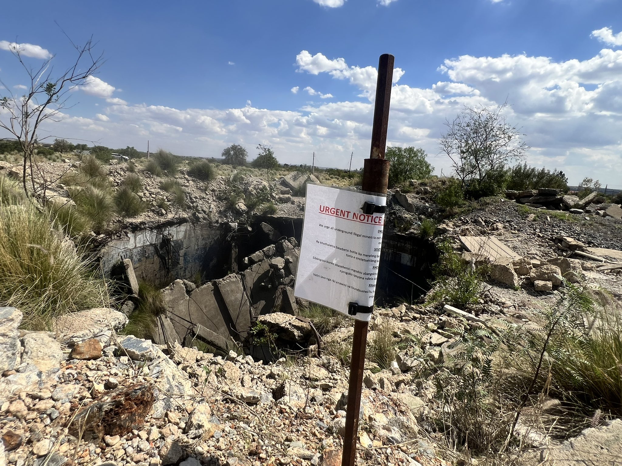 Stilfontein mine