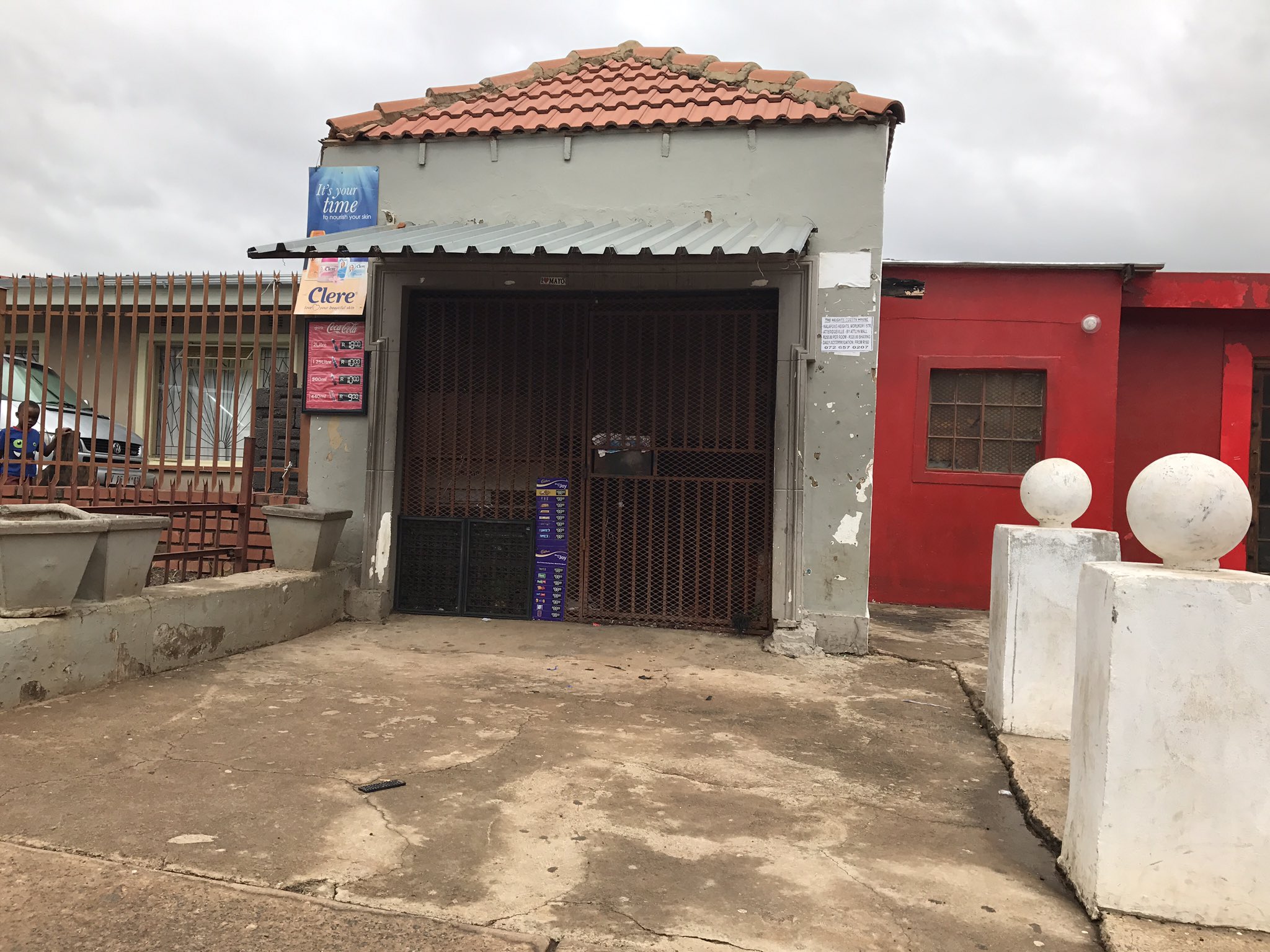 spaza shops closed