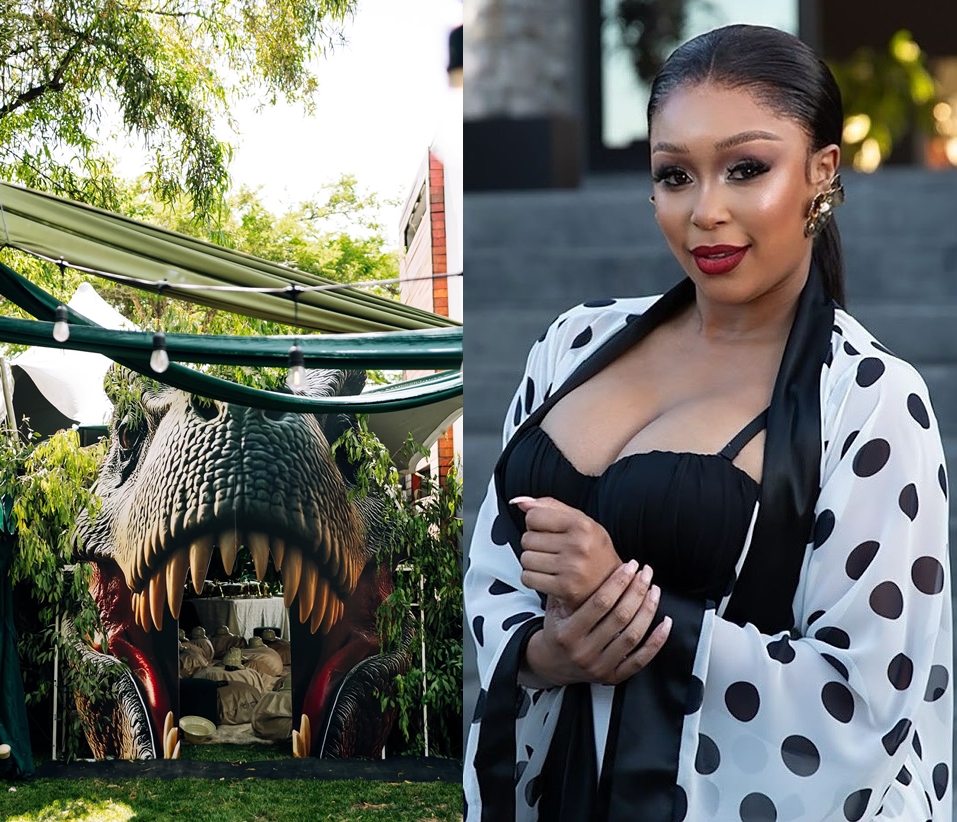 Minnie Dlamini goes all the way out for her son’s 4th birthday celebration