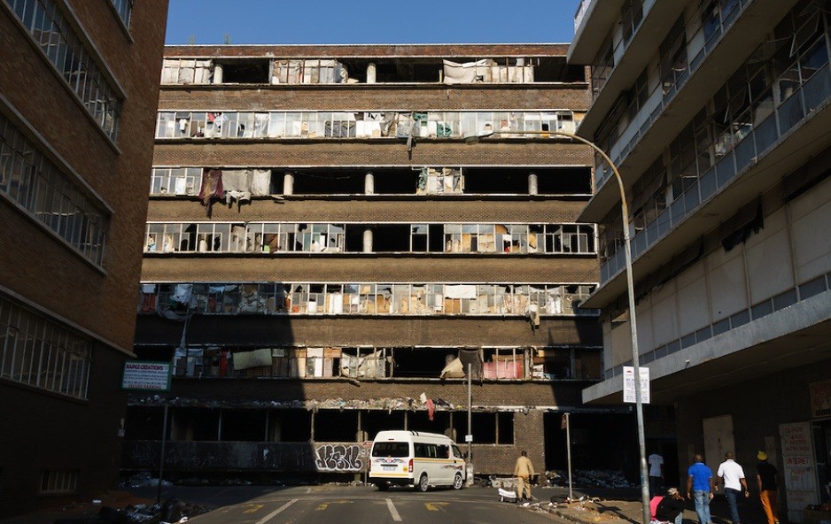 hijacked Joburg buildings