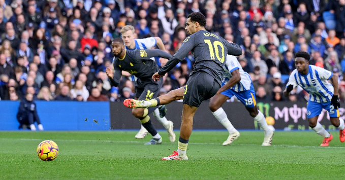 Brighton & Hove Albion 0 - 1 Everton