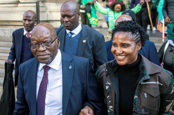 Jacob and Duduzile Zuma